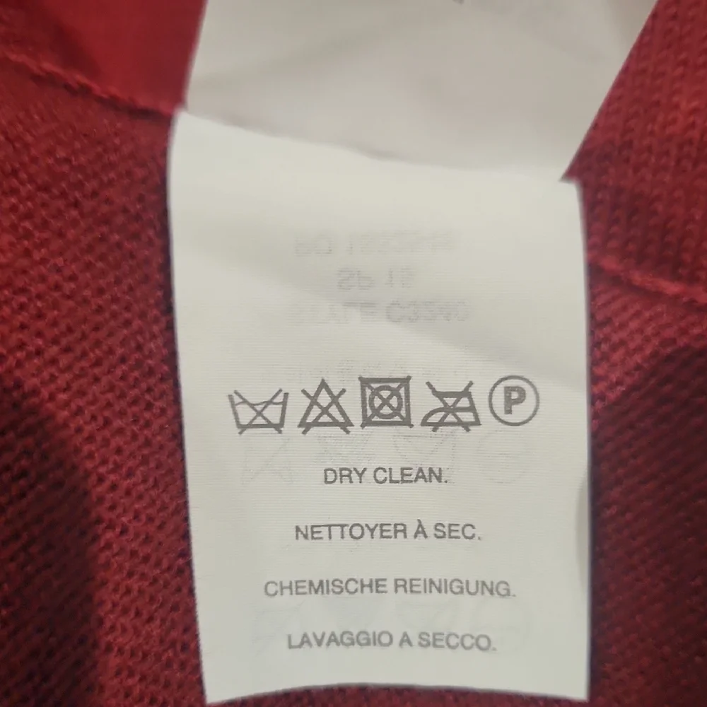 J. Crew Women's Rich Red Crew Neck‎ Sweater
